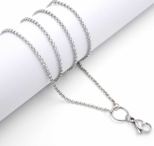 silver long chain