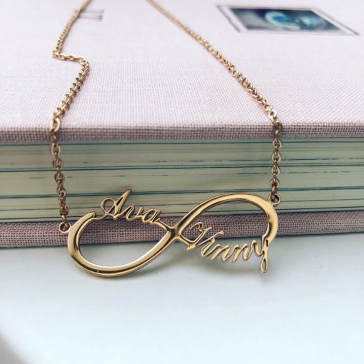 INFINITY GOLD NECKLACE