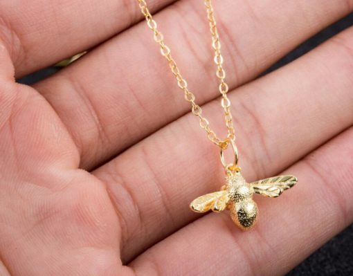 Bee Pendant Necklace - Image 3
