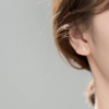 Cross stud earrings - Image 3