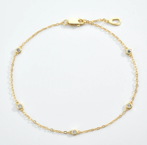 Crystal charm bracelet - Image 2