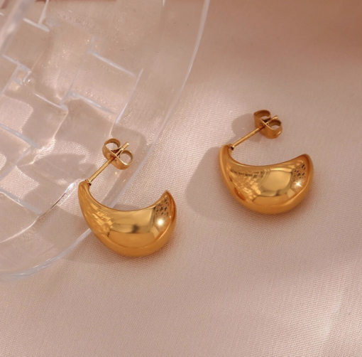 Small tear drop earrings - Image 3