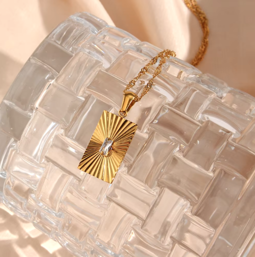 Sunburst necklace