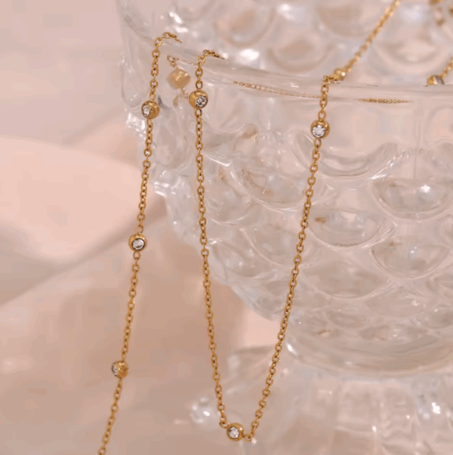 Gem charm necklace - Image 3