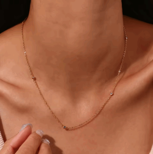 Gem charm necklace - Image 2